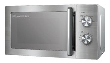 Russell Hobbs Compact 20L Manual Microwave in Stainless Steel