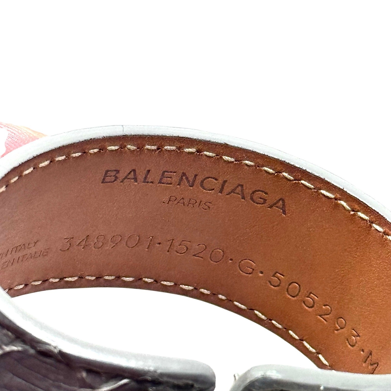 Balenciaga Python Bracelet - image 9