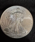 2011 American Silver Eagle 1 oz .999 Fine Silver Bullion Coin - BU