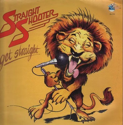 Straight Shooter Get Straight NEAR MINT sky Records Vinyl LP
