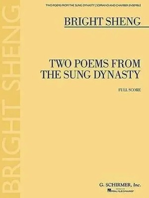 Two Poems from the Sung Dynasty | Soprano and Chamber Ensemble Full Score | Buch