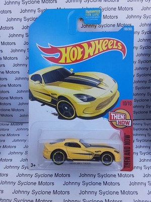 HOT WHEELS 2013  DODGE VIPER SRT COUPE 10/10 THEN & NOW