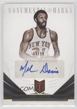 2012-13 Panini Momentum Monumental Marks 88/99 Mel Davis #161 Auto 0f8