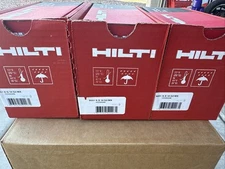 Hilti 1/2 GX-3 Pins with GC-41 Fuel Cell 900 pins NIB Free ship 3539467 X-S 14 G