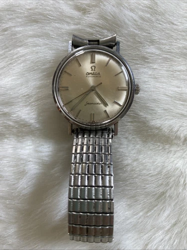 Vintage Omega Seamaster  Automatic Watch Stainless Good Work
