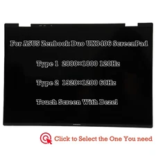 14.0" LCD Assembly For ASUS Zenbook Duo UX8406 Touch Screen Additional Display