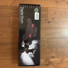 Electronic Drum Set, Roll up Drum Practice Pad Midi Drum Kit with Headphone Jack