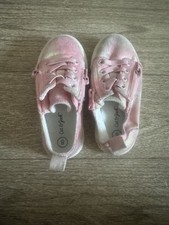 Cat  Jack Shoes Girls' Alexus Slip-On Pink  Yellow Tie Dye size 8