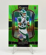 2025 Panini Select ARIAN SMITH Rookie Green Prizm COLOR MATCH #177 RC Jets /49
