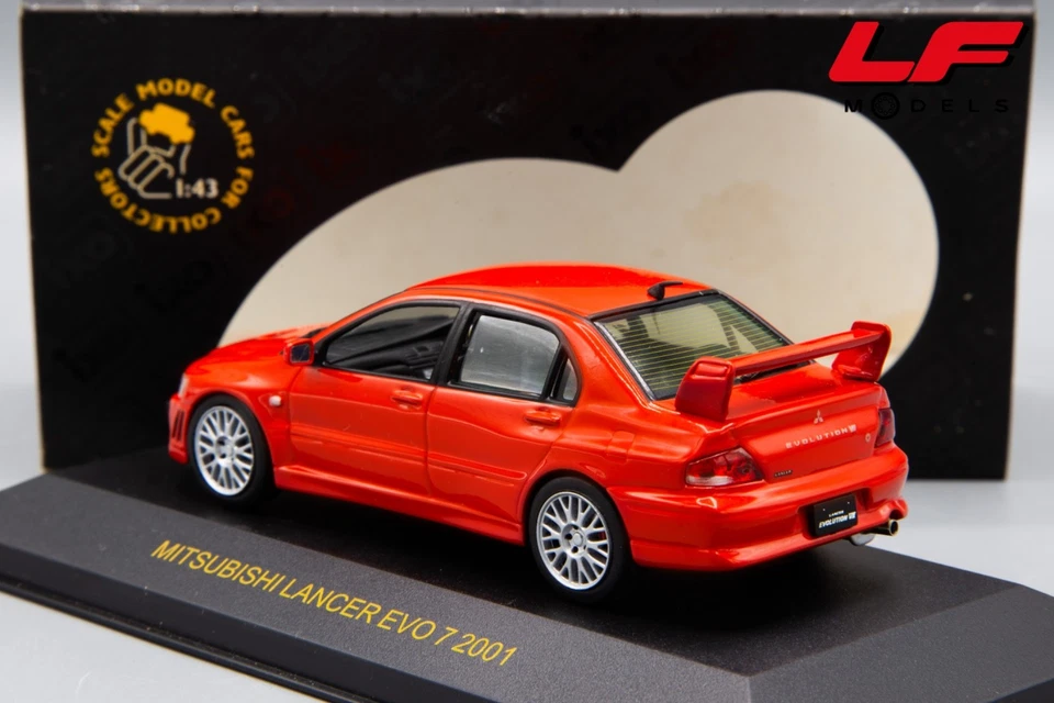 1:43 Mitsubishi Lancer EVO 7 2001 - IXO - Immagine 2 di 4