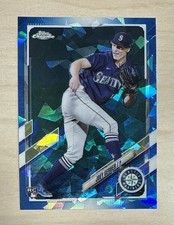 JOEY GERBER RC - 2021 Topps Chrome Update SAPPHIRE #US102 - SEATTLE MARINERS