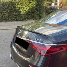Heckspoiler Spoiler Lippe ABS Glanz Schwarz für Mercedes Benz S Klasse W223 - 28