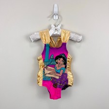 Vintage 90s Disney Aladdin Jasmine One Piece Bathing Swimsuit Baby Girl