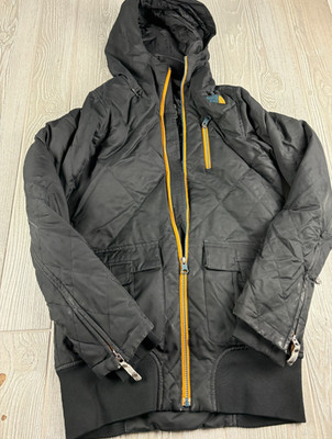 THE NORTH FACE HOODED CRYPTIC SKI JACKET Women's Size XS Black