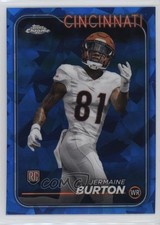 2024 Topps Chrome Sapphire Edition Rookies Jermaine Burton #240 1c2y