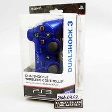 Manette sans fil SONY PS3 DUAL SHOCK DUALSHOCK 3 bleu métallisé Japon NEUVE