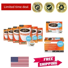 Delicious Dunkin' French Vanilla K-Cups - 60 Pods of Smooth Medium Roast Coffee