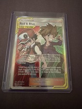 Pokémon TCG Cosmic Eclipse Holo Full Art Ultra Rare Card Red/Blue, 234/236