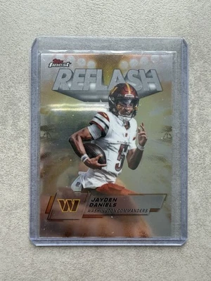 Jayden Daniels Washington Commanders Topps Finest Reflash NFL Football 2025 - Bild 1 von 2