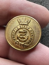 TM2149 Pacific Steam Navigation Co PSNC Officer Button 1902-1952