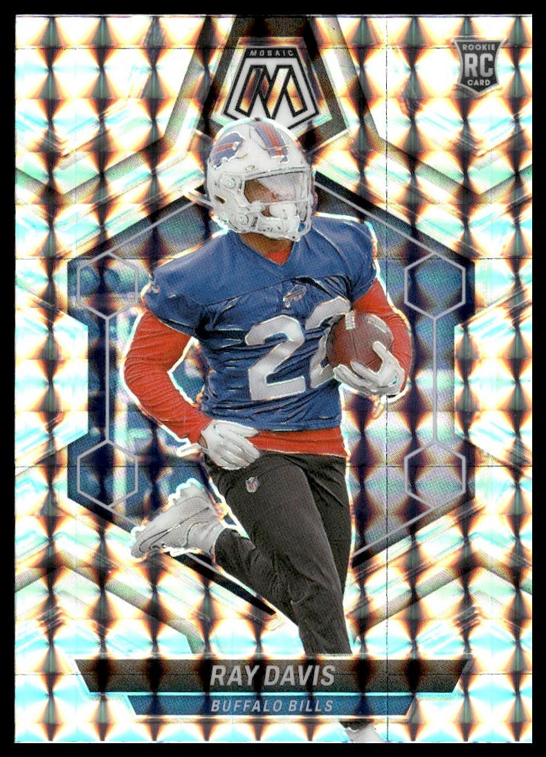 2024 Panini Mosaic #387 Ray Davis Mosaic Buffalo Bills NM+