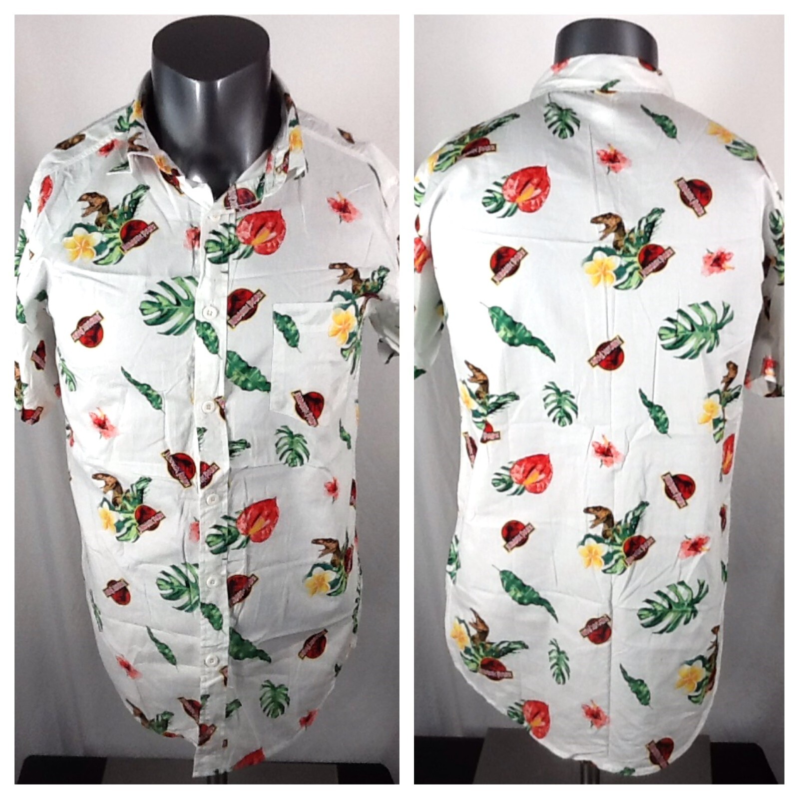 Universal Studios Jurassic World (Small) Hawaiian… - image 1