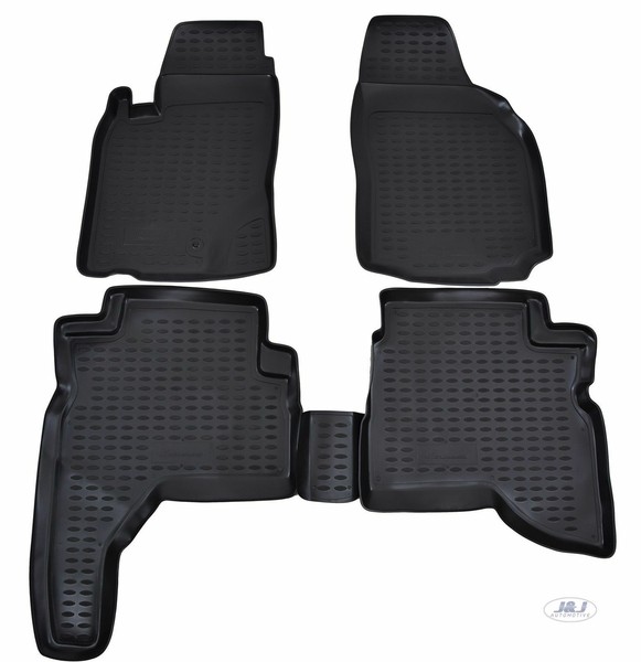 Gummimatten 3D GummifußMatten FüR Mitsubishi Pajero Sport/L200 1998-2008 Tpe 3D-image
