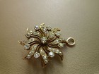 RARE! Victorian Old Mine Cut Diamond Pin/Pendant 1.72cts Set in 14K Solid Gold — photo 10