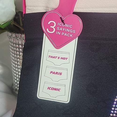 PARIS HILTON Boy Short Panties Set NWT 1953 - 第 5/5 張圖片