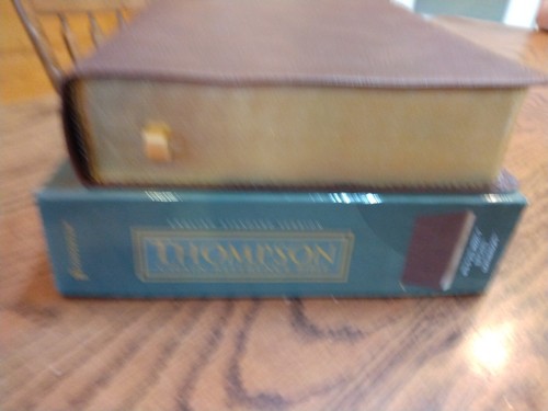 ESV Thompson Chain-Reference Bible Leathersoft Brown INDEXED Red letter TCR* - Picture 3 of 18