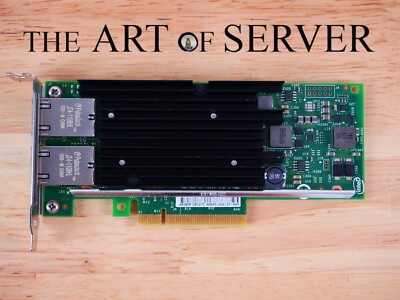[IBM 49Y7972] Intel X540-T2 10Gb 10GBaseT RJ-45 PCIe 2.1 x8 NIC Low Profile