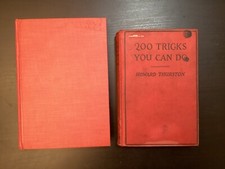 2 Vintage Magic Tricks Book 200 and 400 You Can Do Howard Thurston
