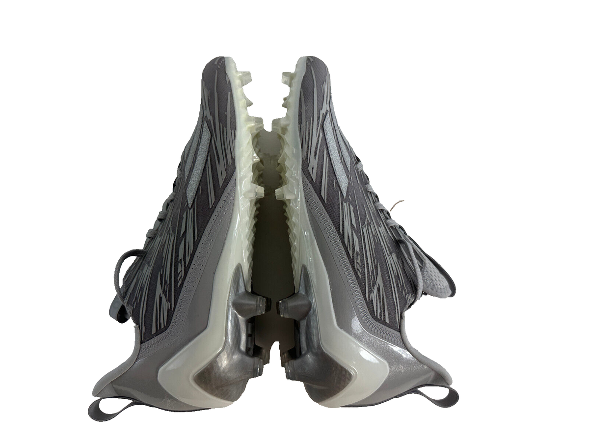 NEW Adidas Adizero Football Cleats GX5414 Size 9.5 Gray Silver Adidas Adizero Football Cleats GX5414 Size | Mercari main image 4