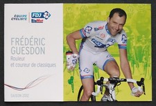 3004 Frederic Guesdon Radsport 2012 Equipe Cycliste FDJ Autogrammkarte