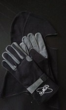  SFI BLACK NOMEX FIREPROOF RACING GLOVES+NOMEX BALACLAVA MINISTOX BANGER BRISCA