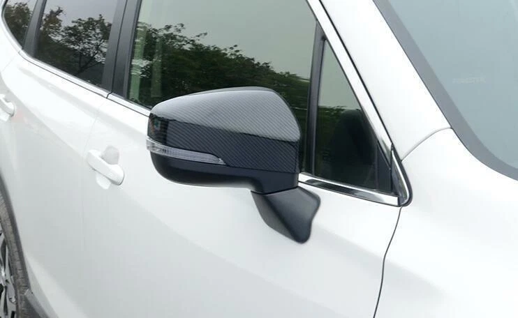 Накладка на зеркало заднего вида для Subaru Ascent 2019-2022 отделка корпус из углеродного волокна ABS - Изображение 2 из 3