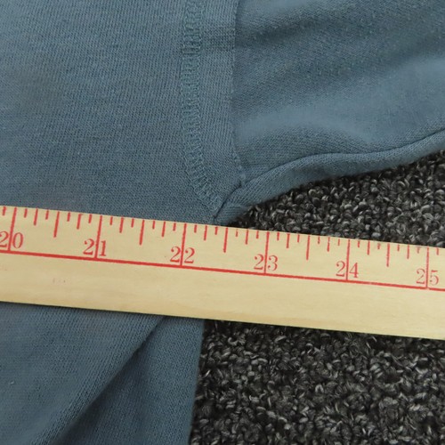 Aeropostale Jacke Erwachsene mittelblau durchgehender Reißverschluss Langarm Kapuze Freizeit Herren - Bild 3 von 7