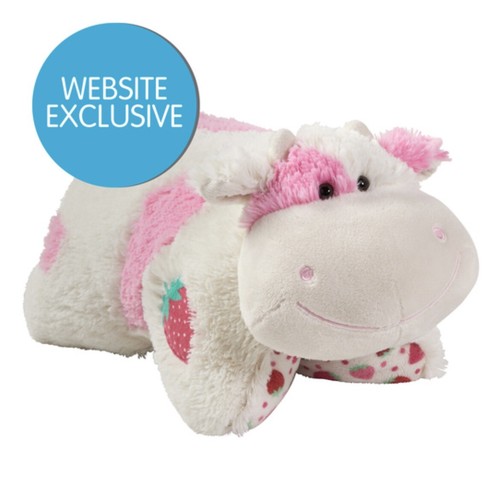 Strawberry Milkshake Cow Pillow Pet 18 