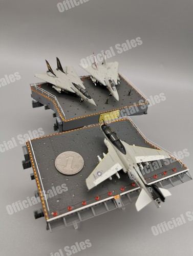 1/200 US NAVY Nimitz Class Aircraft Carrier Elevator NO.1 Finished Scene Model - Picture 11 of 12