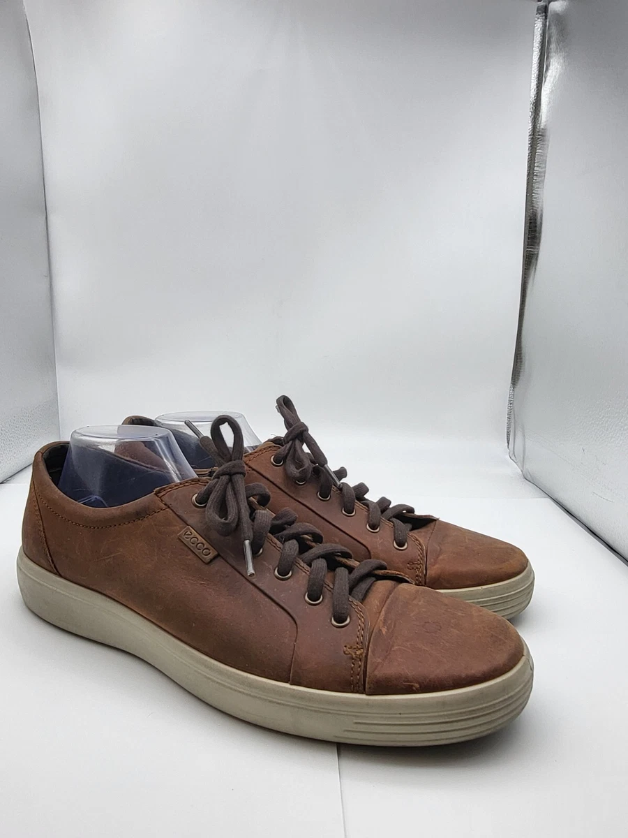 ECCO Leather Upper Brown Golf Shoes for Men for sale | eBay display picture 1