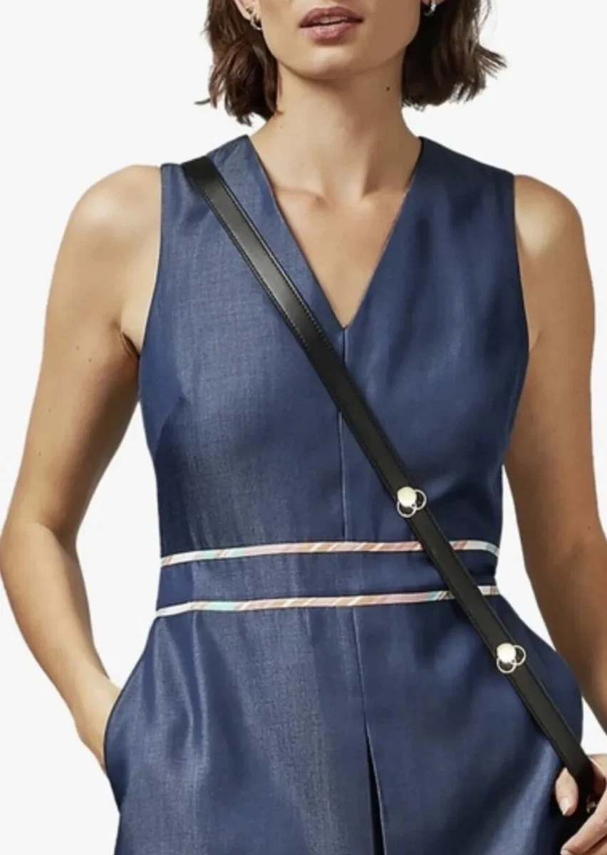 Ted baker blue playsuit sale