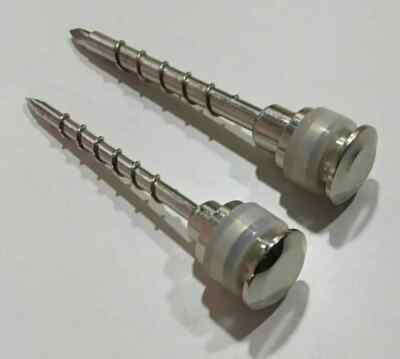Laparoscopic Spiral Apple Trocar Pyramidal Tip Port Instruments Set 5mm 2Piece