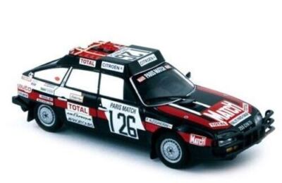1/43 Norev 159010 Citroen CX 2400 GTI 1981 Paris-Dakar #126 Luc & Alessandrini