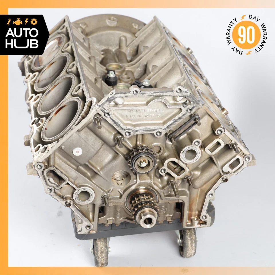Bloque de cilindros del motor 98-06 Mercedes W208 CLK430 S430 ML430 E430 1130103205 OEM Foto 2 de 4