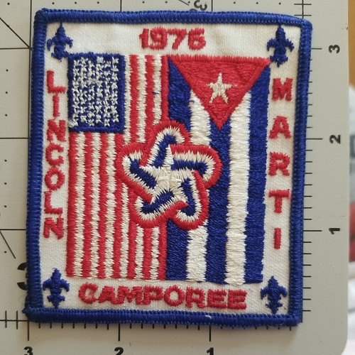 BSA Patch 💥 VTG 1976 Lincoln Camporee Marti South Florida Council💥 Boy Scouts