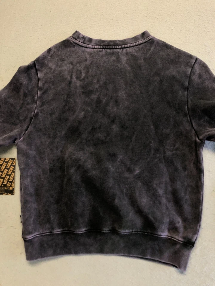 Sudadera Vans Niño Mediana 10-12 Nueva Fire In Your Heart Púrpura Haze Cuello Simulado Foto 4 de 4