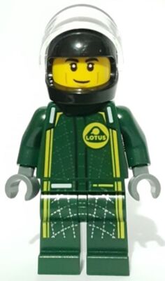 LEGO® Minifig sc096 - Lotus Evija Driver | eBay