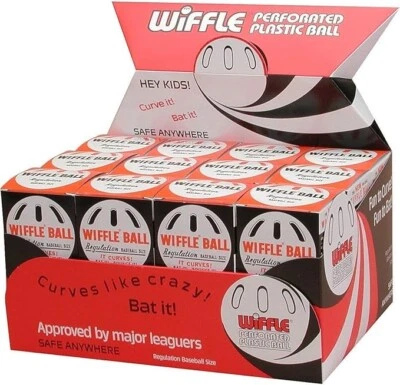 BASEBALL Offizielle Wiffle® Bälle Hülle Großhandel - 24er Pack - Hergestellt in den USA - Bild 1 von 4