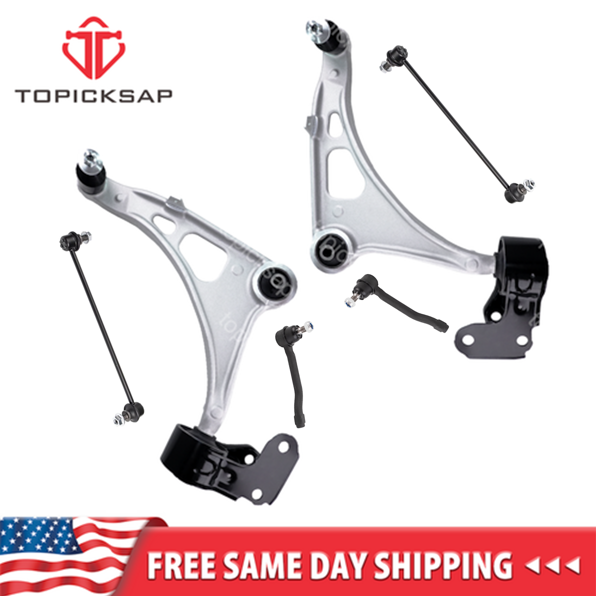 Youxmoto Rear Upper and Lower Control Arm Kit for Jeep Grand Cherokee 1999 2000 2001 2002 2003 2004-4pc Set with Upper Ball Joint