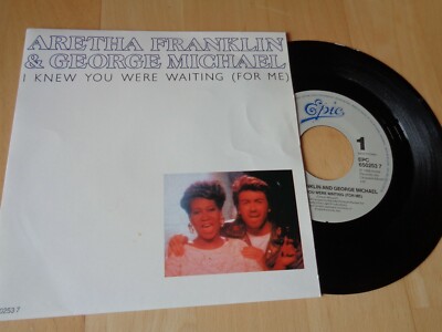   Single   5)ARETHA FRANKLIN &GEORGE MICHAEL/I knew you were waiting for me MINT